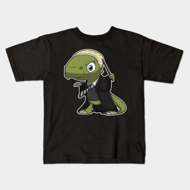 Pure-blood Dino Kids T-Shirt by DinoTropolis